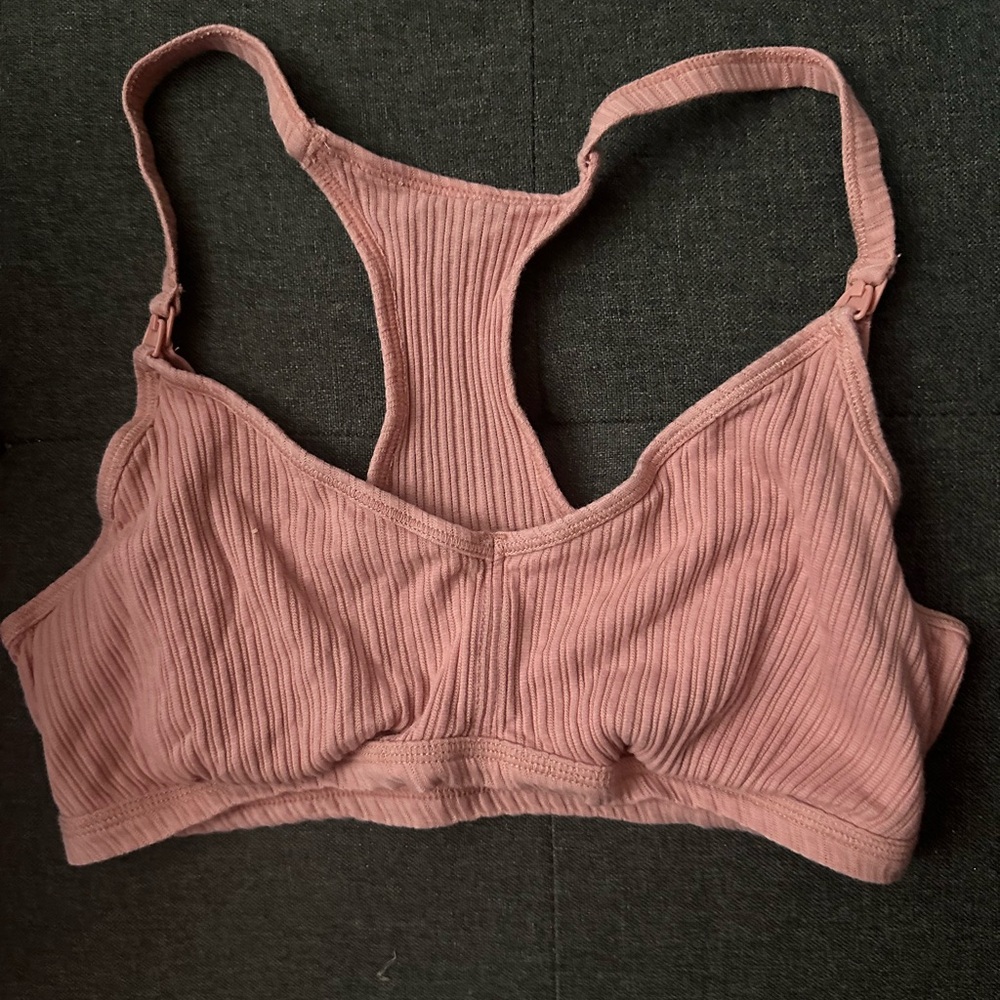 Light Pink Nursing Bra Medium